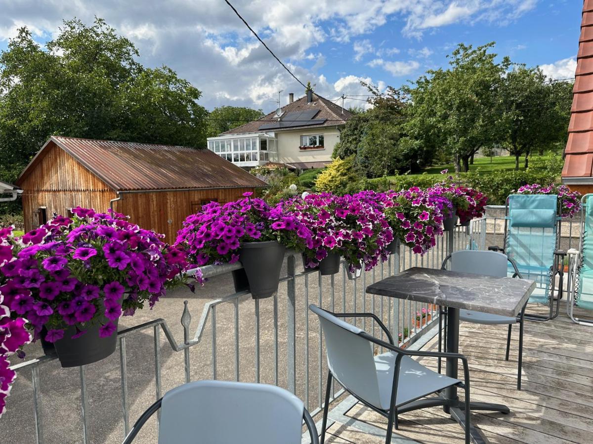 Apartmán Au Parfum Des Roses Gunstett Exteriér fotografie