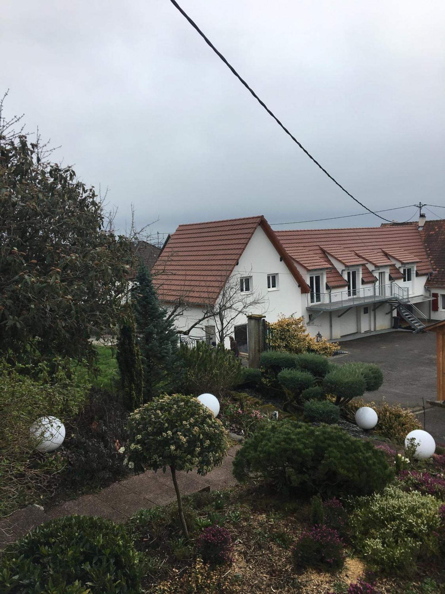 Apartmán Au Parfum Des Roses Gunstett Exteriér fotografie